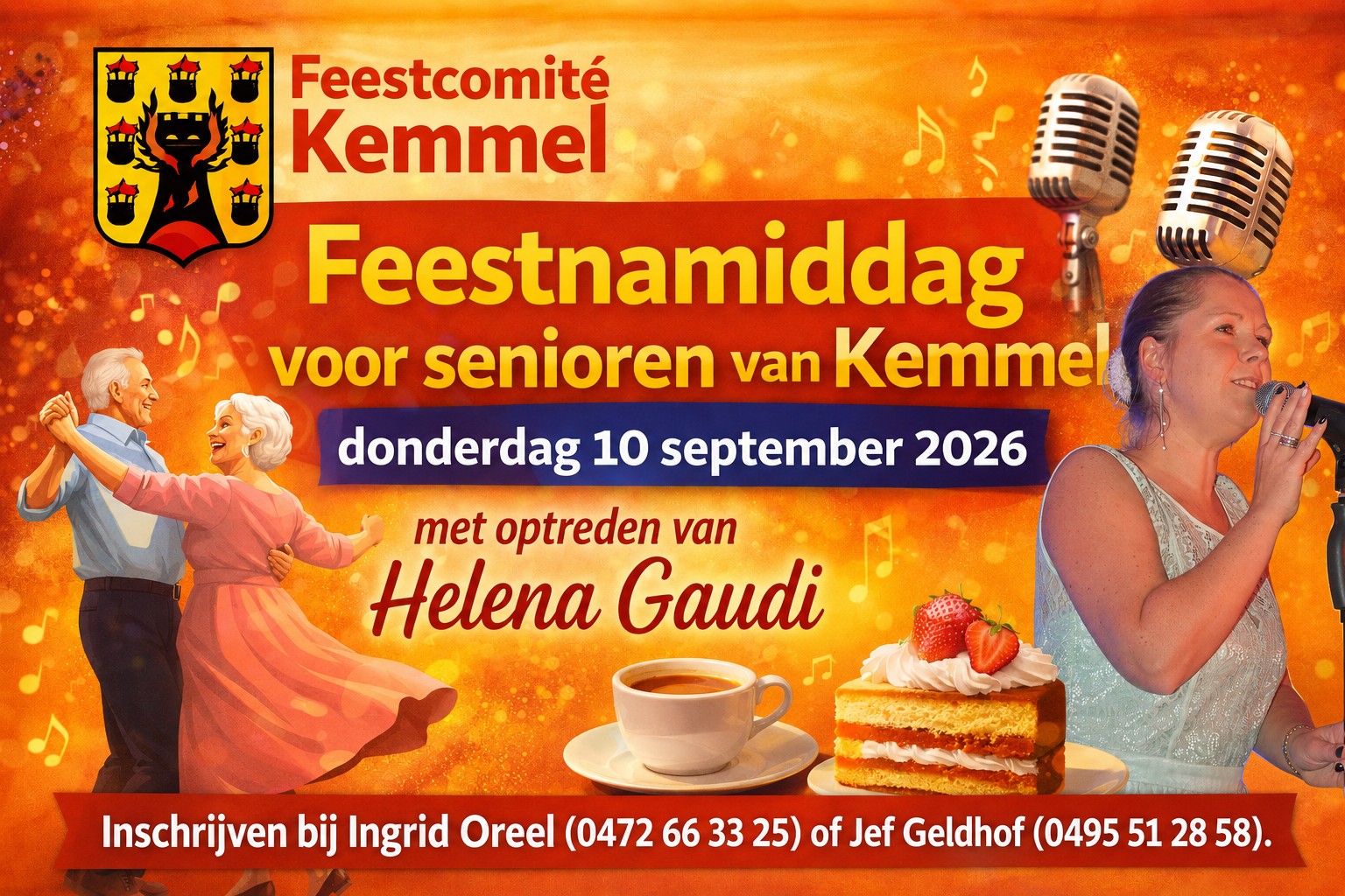 Feestnamiddag voor de Kemmelse senioren